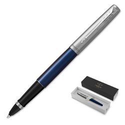 Роллер Parker Jotter Core Royal Blue CT цвет чернил черный цвет корпуса синий/стальной (артикул производителя 2089228)